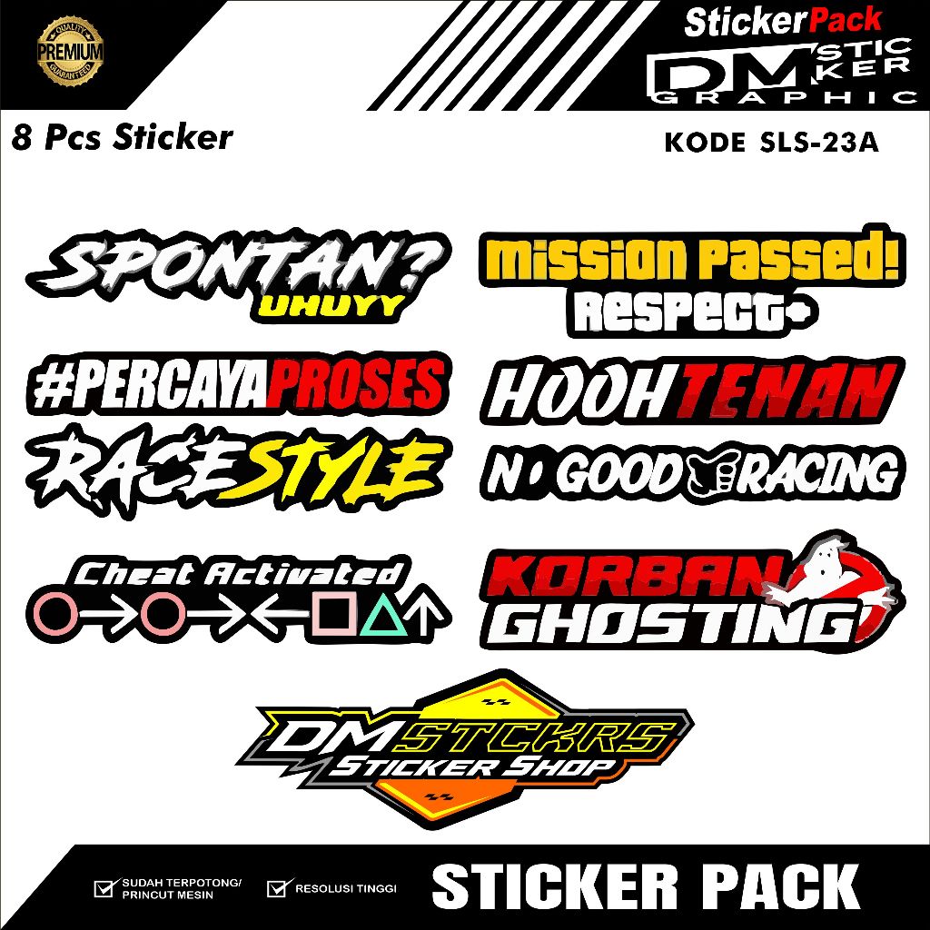 

STICKER TREND TIKTOK HOLOGRAM 10 RIBU DAPAT 6 PCS KODE SLS-24