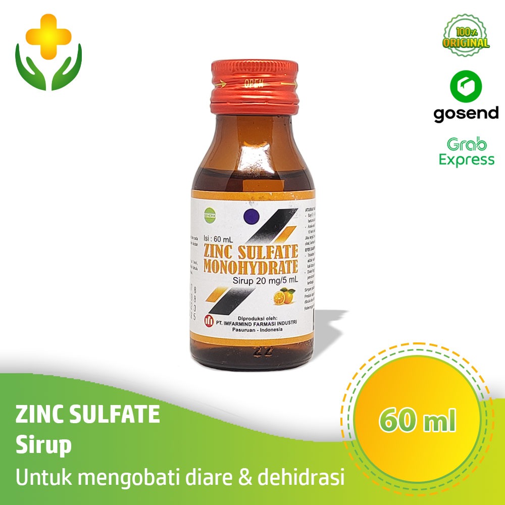 Zinc Sirup 60 ml Obat Diare Anak