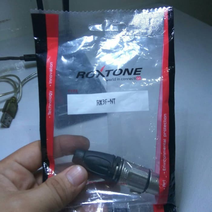 JACK CANON XLR ROXTONE XLR FEMALE ROXTONE RX3F-NT