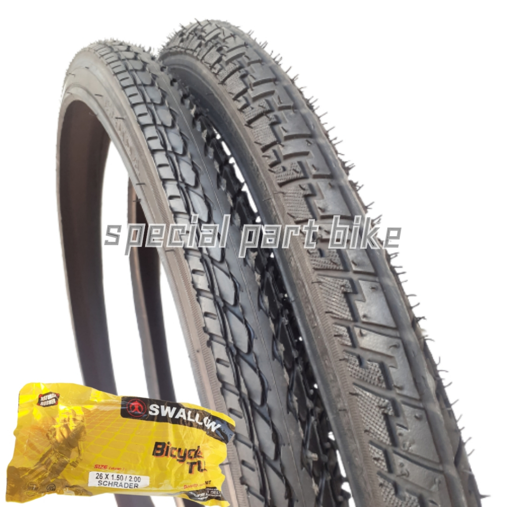 Ban Luar Sepeda MTB Kenda 26 X 1.75 1,75 175 K830 Hitam Polos / BAN LUAR SEPEDA 26 x 1.75 175 26x1.7