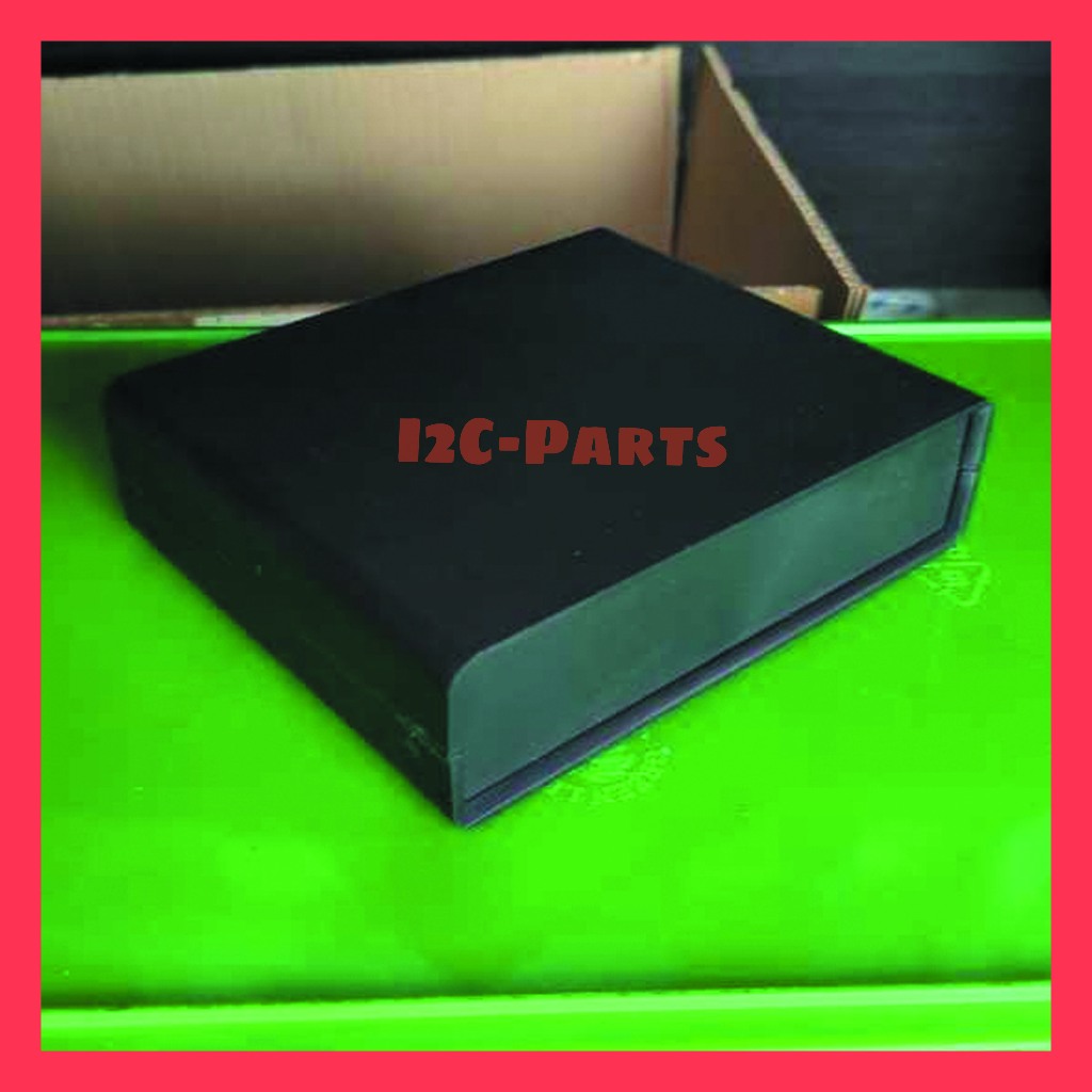 Box Project X8 Hitam Plastik 160x130x45 mm Case Enclosure