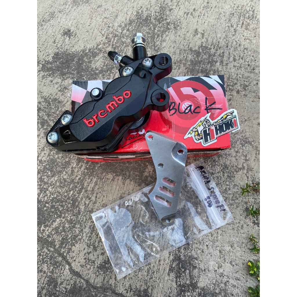 Kaliper Brembo Bigpot 4P Axial Supra X 125 Fi injeksi Revo Fit Revo Lama Revo Fi 300mm