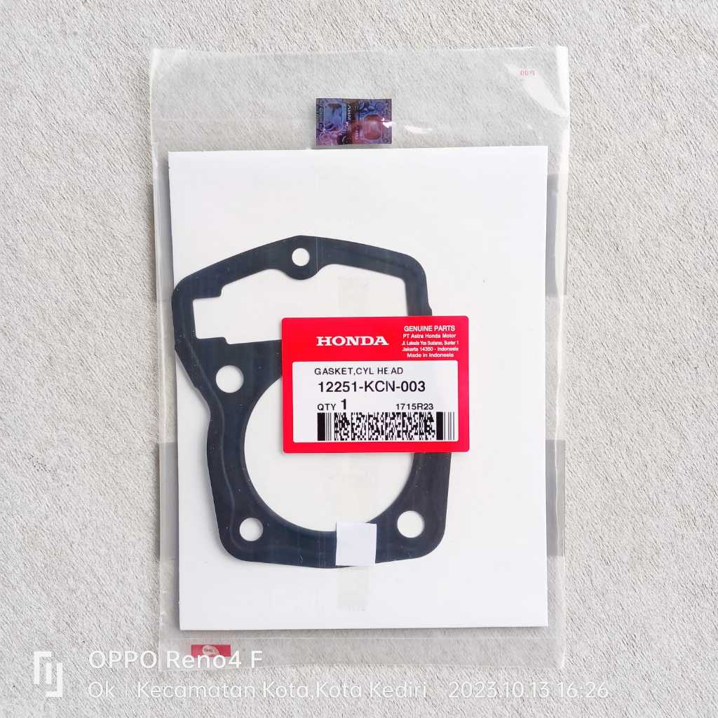 Gasket Cylinder Head - Packing-Paking Silinder Kop-Atas Honda GL Max-Pro Megapro Tiger 2000-Revo Pha