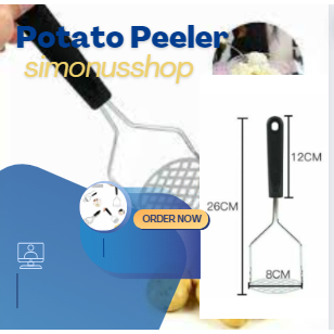 Potato Peeler / Penghancur Kentang  Stainless / Potato Masher