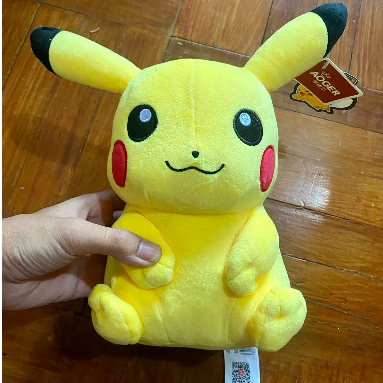 Boneka Pikachu Pokemon Original AOGER 24 CM