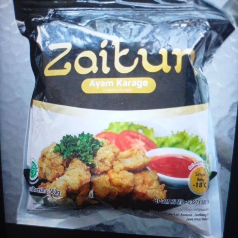 

Zaitun Ayam Karage 500gr