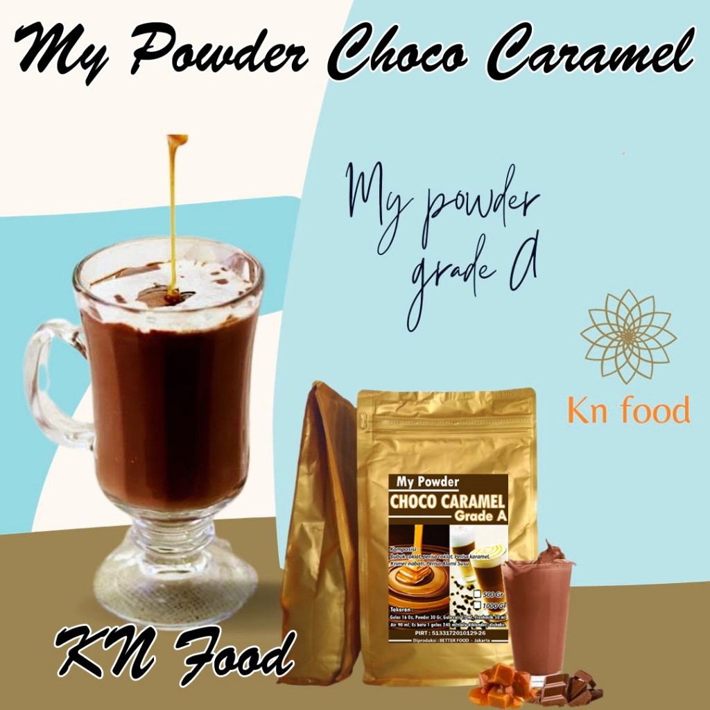 

( 1 KG ) MY POWDER GRADE A CHOCO CARAMEL/ BUBUK MINUMAN / BUBBLE DRINK.