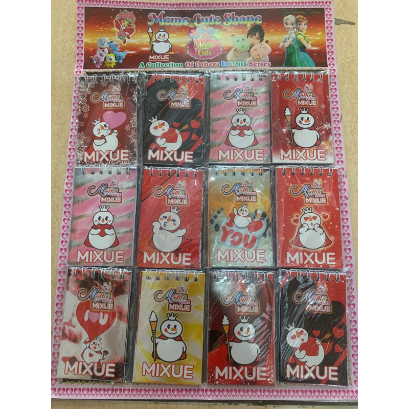 

buku memo notes anak lucu mixu ice cream / mainan anak murah