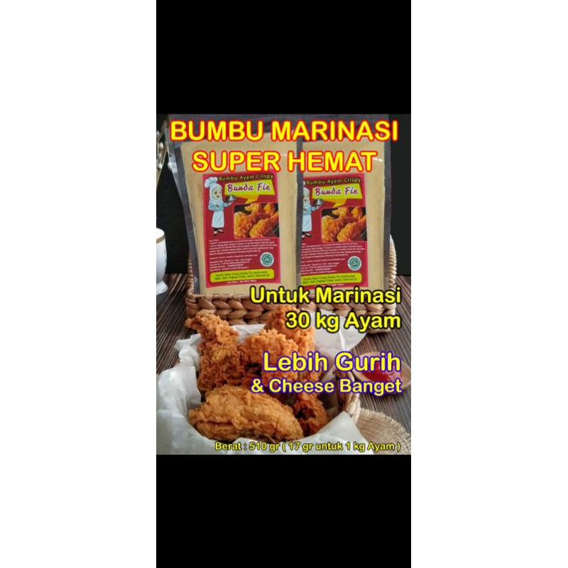 

BUMBU MARINASI UNTUK AYAM//FRIED CHICKEN