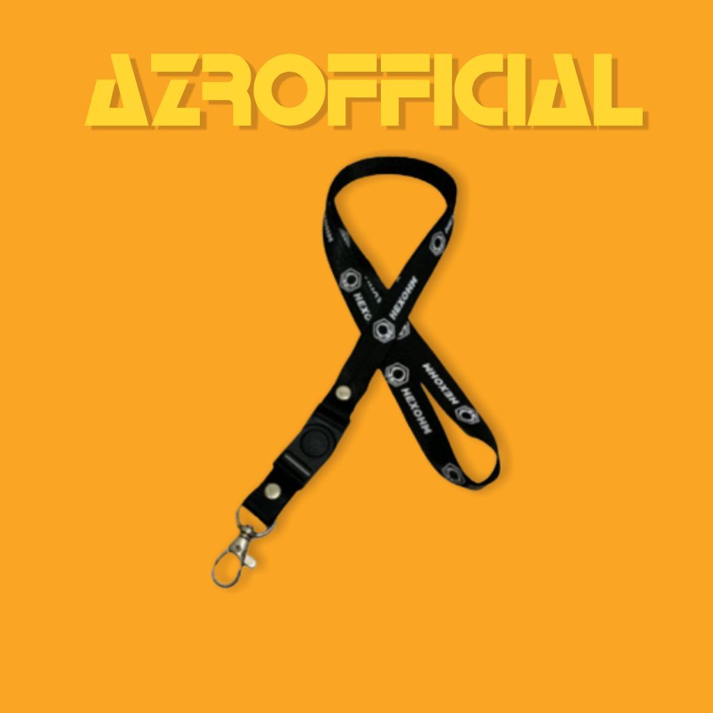 

lanyard H | E | X | O | H | M lanyard DISTRO gantungan kunci name tag id card kartu nama / tali lanyard gantungan leher