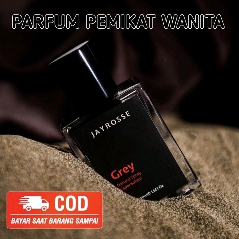 Parfum Jayrosse Grey Parfum Grey Jayrosse Parfum pria tahan lama Parfum Pemikat wanita