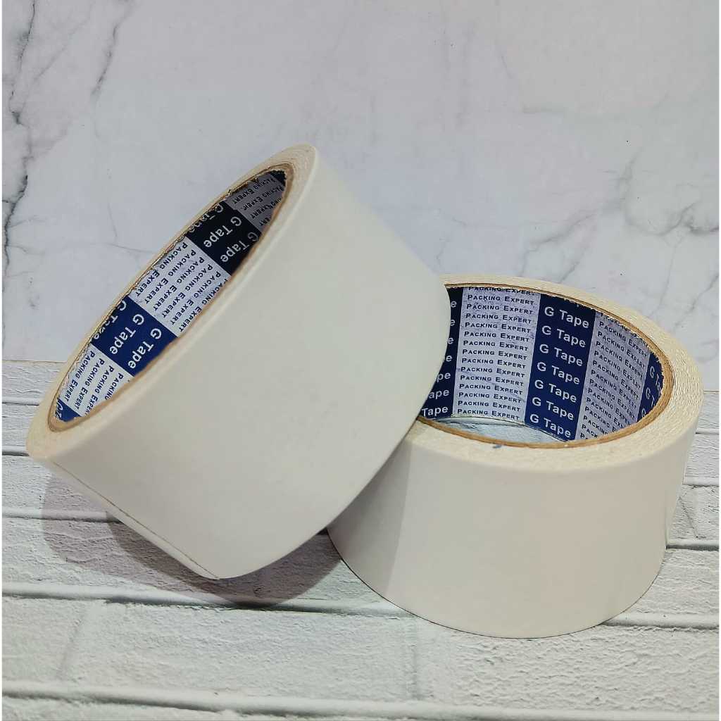 

Double Tape/ Dobel Tape kertas 48 mm /merek G tape (10yard)