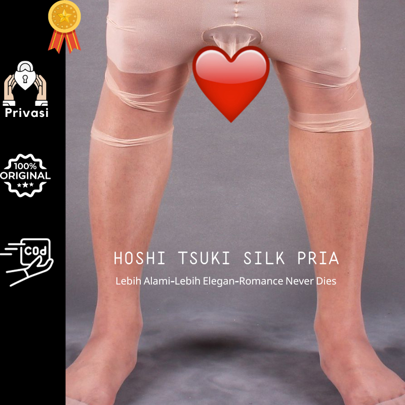 READY✔PRIVASI✔COD✔Stoking Pria jumbo size⭐Hoshi Tsuki pantyhose stocking man-silk stocking kulit-sto