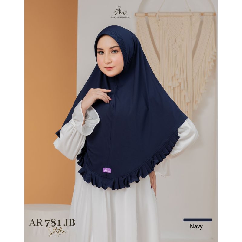 hijab arrafi Ar 781 jumbo jikbab hijab jumbo arrafi kerudung jumbo arrafi hujab bergo daily by hijab