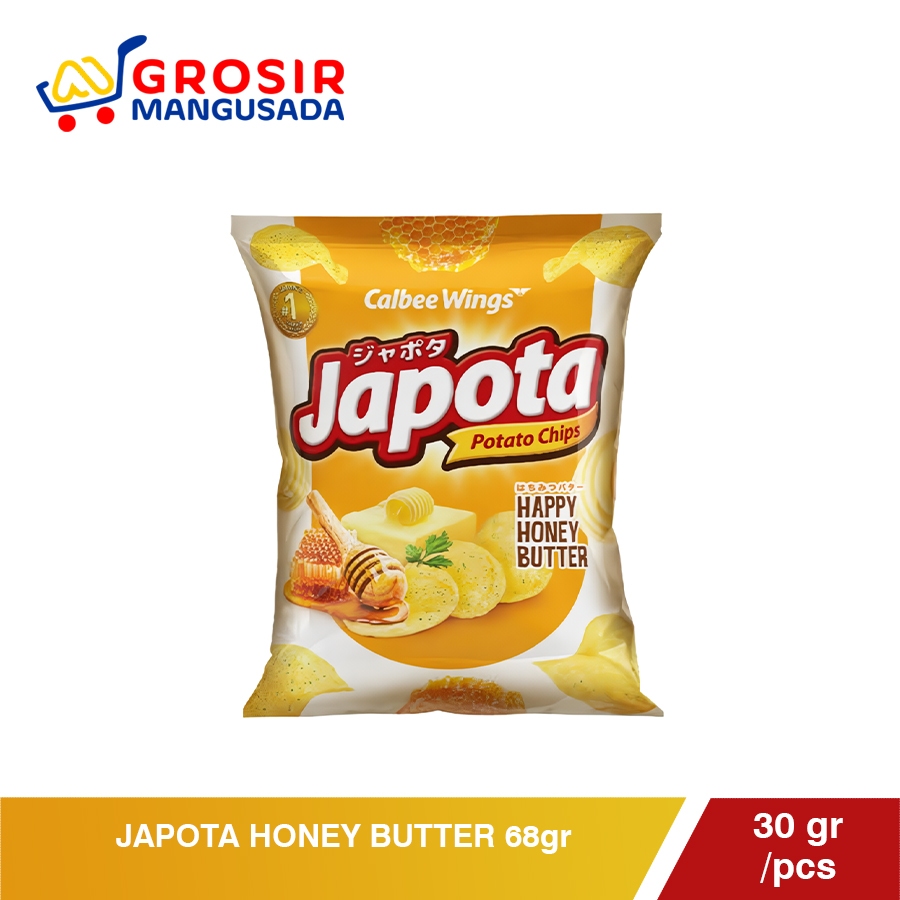 

Japota Honey Butter Keripik Kentang 68 gr Harga Grosir 6 pcs