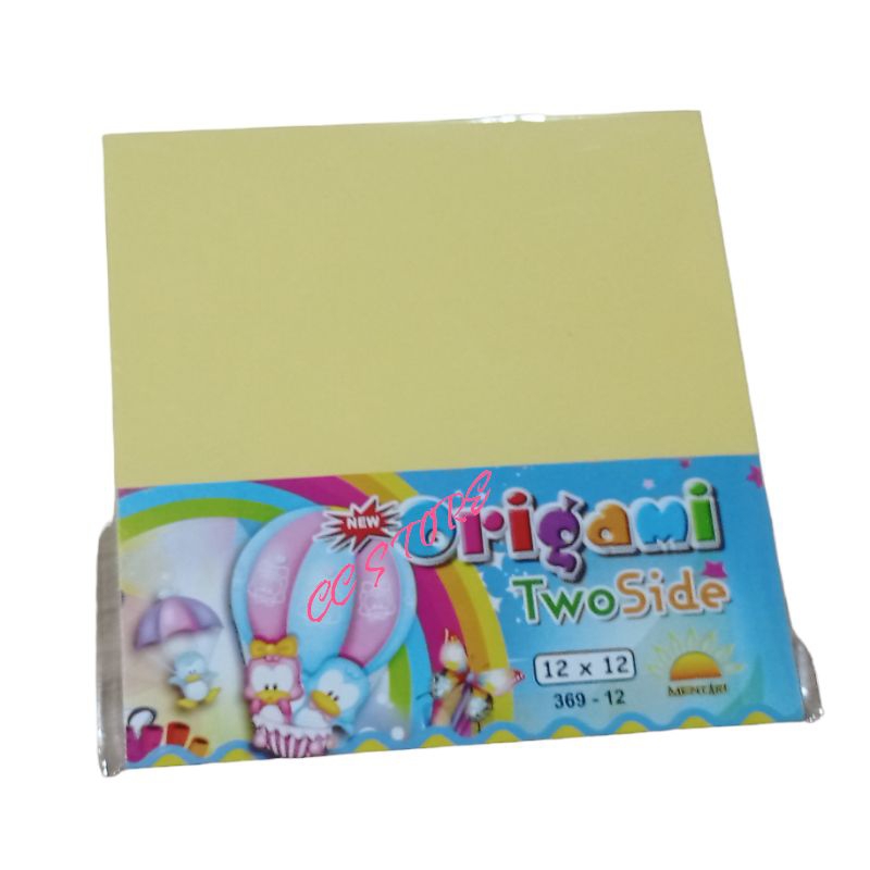 

Mentari Origami Kertas Lipat Warna 12 X 12