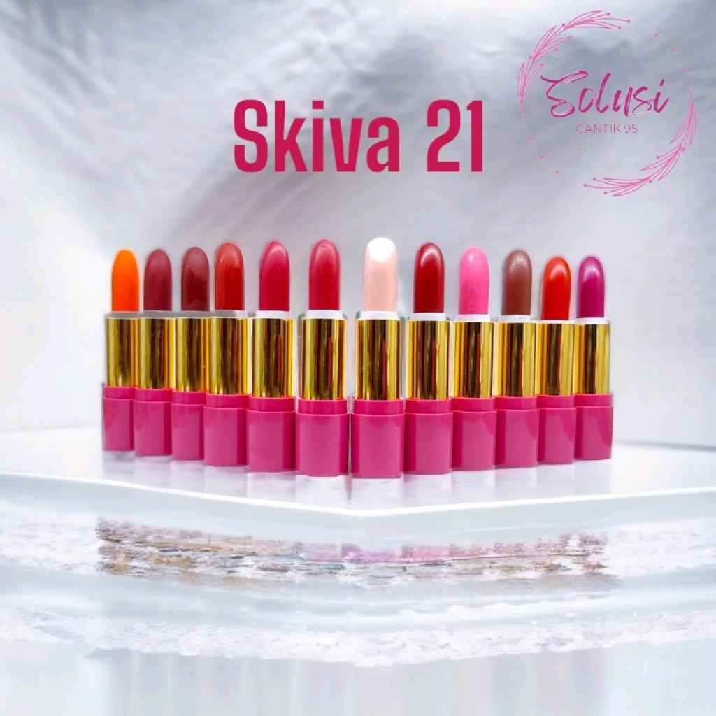 Lipstik Skiva 21 | Lipstick Skiva21 | Harga 1 Box isi.12pcs