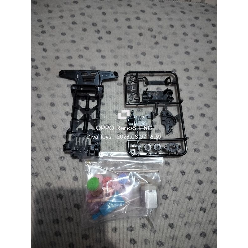 Tamiya Chassis Zero PC ABS + Gearbox + Gearset