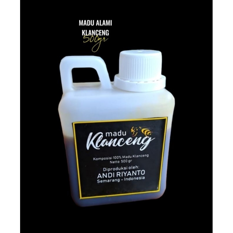 

MADU KLANCENG ALAMI (MURNI) 500gr