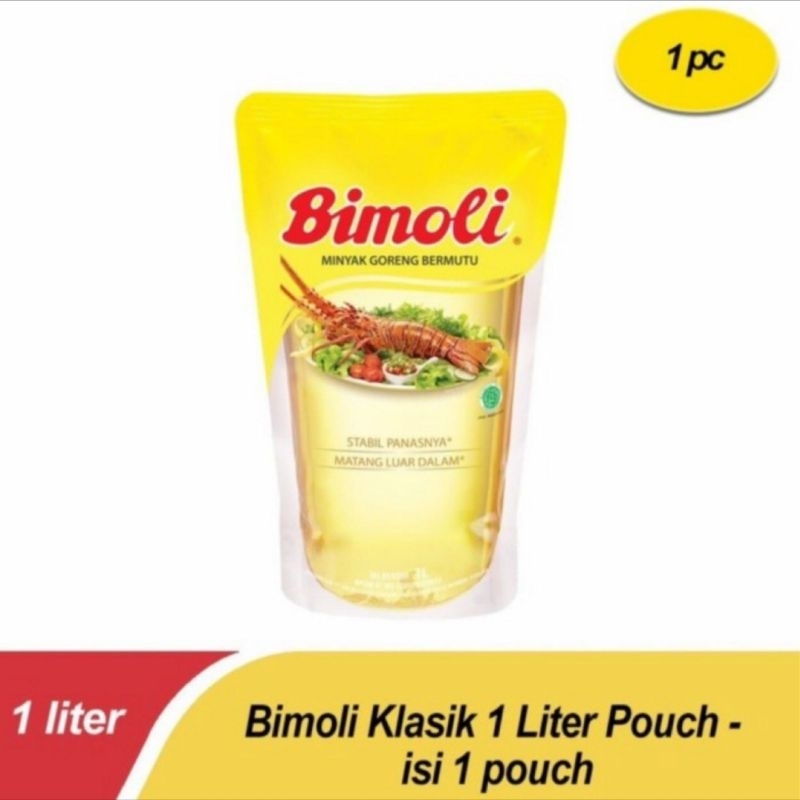 

minyak goreng bimoli 1 liter refill