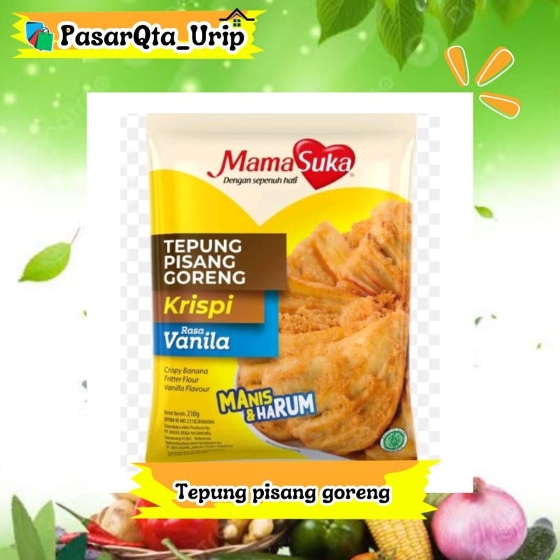 

Tepung pisang goreng krispi vanila 200gr / pasar online makassar
