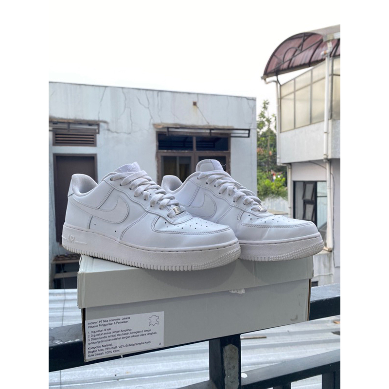 Nike Air Force 1 Triple White (AF1) Second VNDS