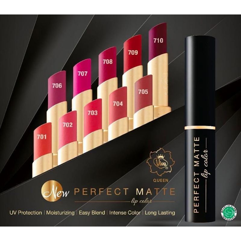 lipstik Viva perfect matte lip color