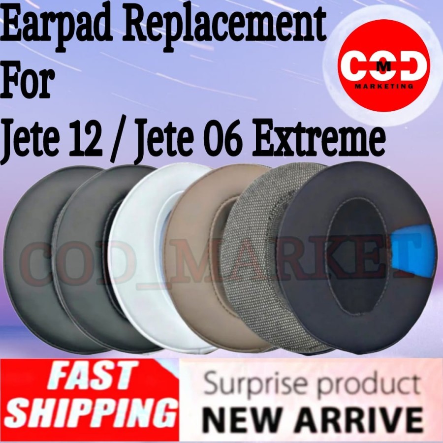 Earcup Earpad Cushion Jete 06 12 Extreme Jete-12 Jete-06 Jete12 Jete06