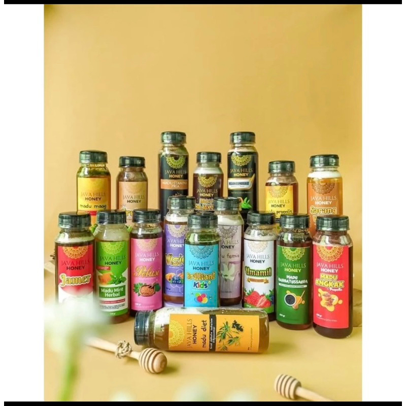 

MADU HERBAL JAVAHILLS HONEY