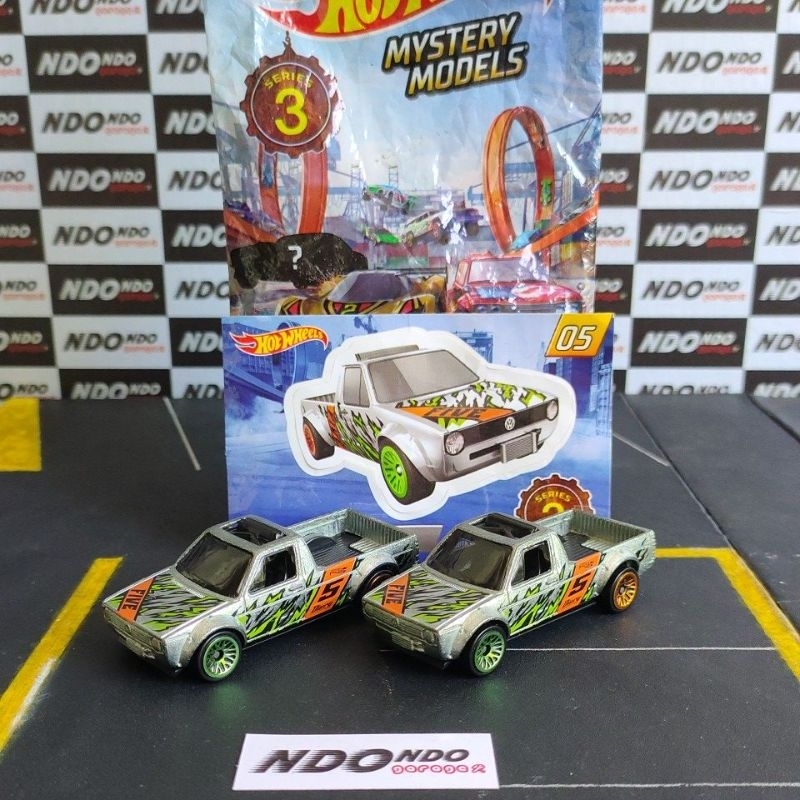 Hot Wheels Volkswagen Caddy Silver Zamac New Loose - 2019 Mystery Models