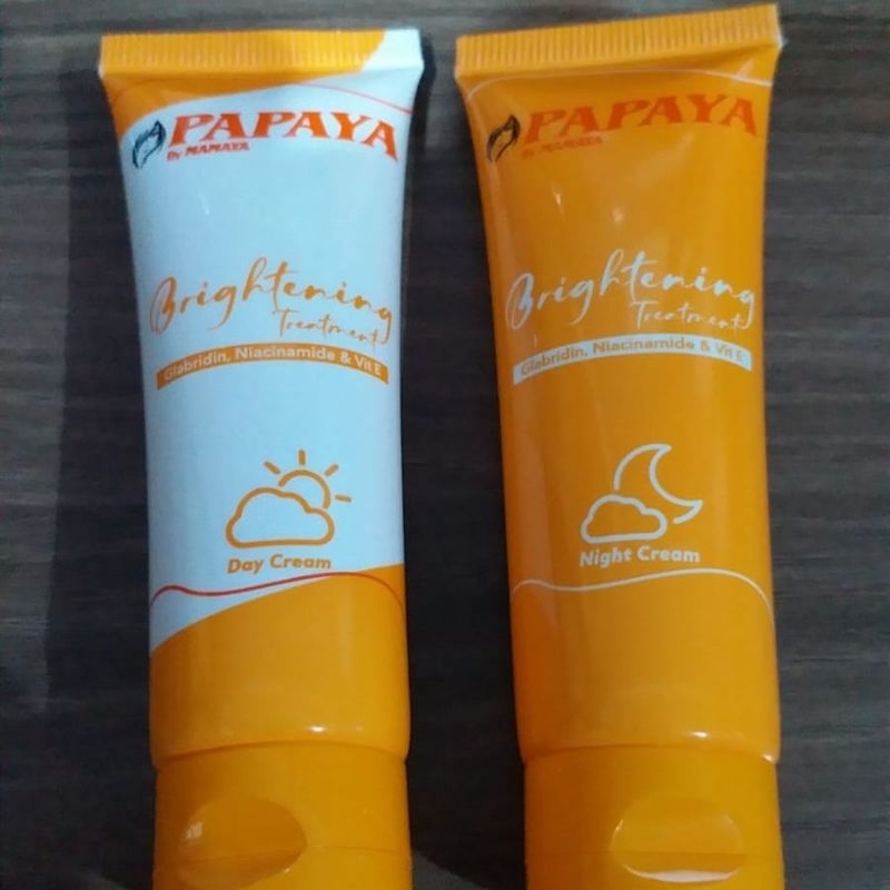 Cream day & night Papaya by Mamaya BPOM cream siang dan malam