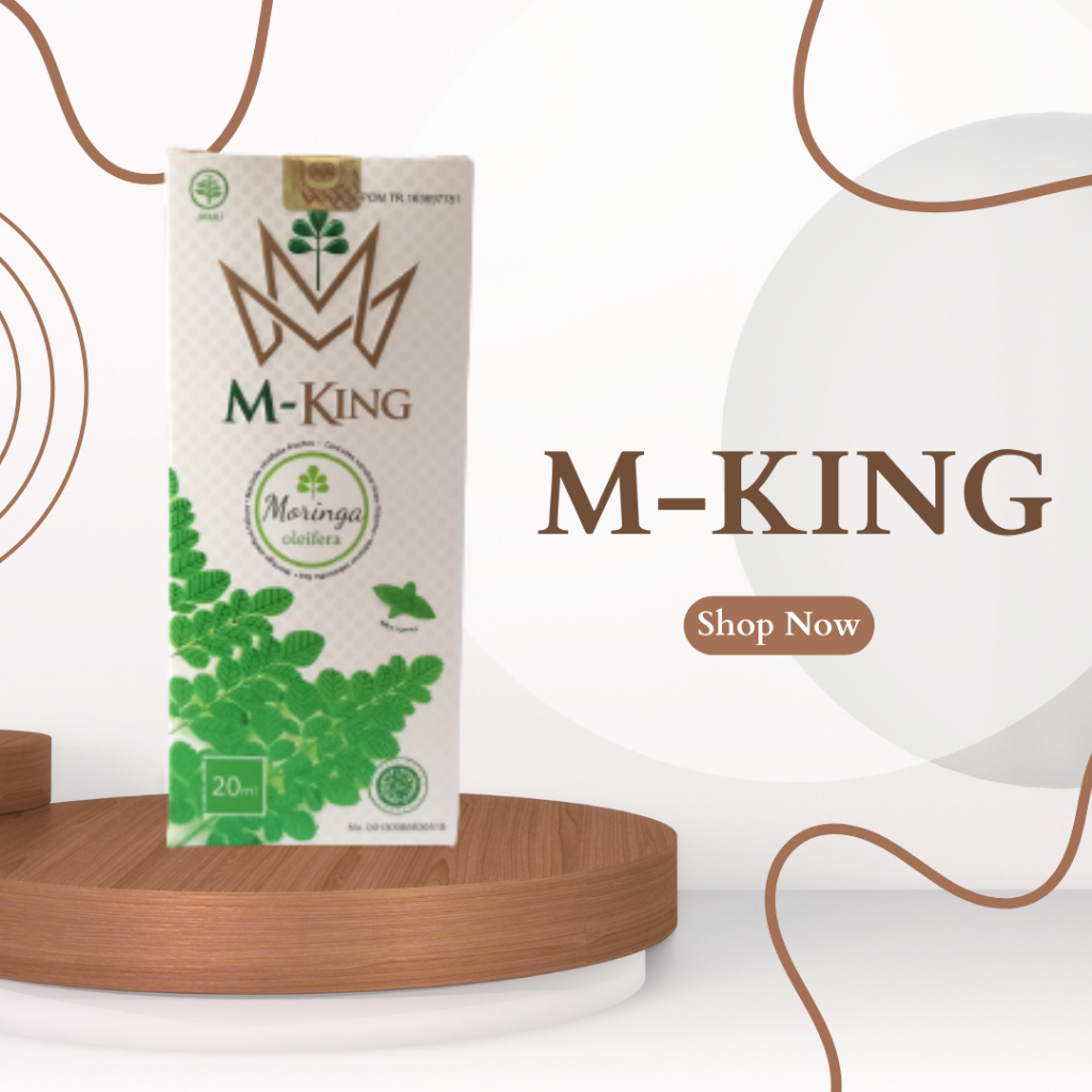 M-king Beli 1 gratis 1 5ml - Jamu Tetes Herbal Original 100%  - Multivitamin - Obat Kanker