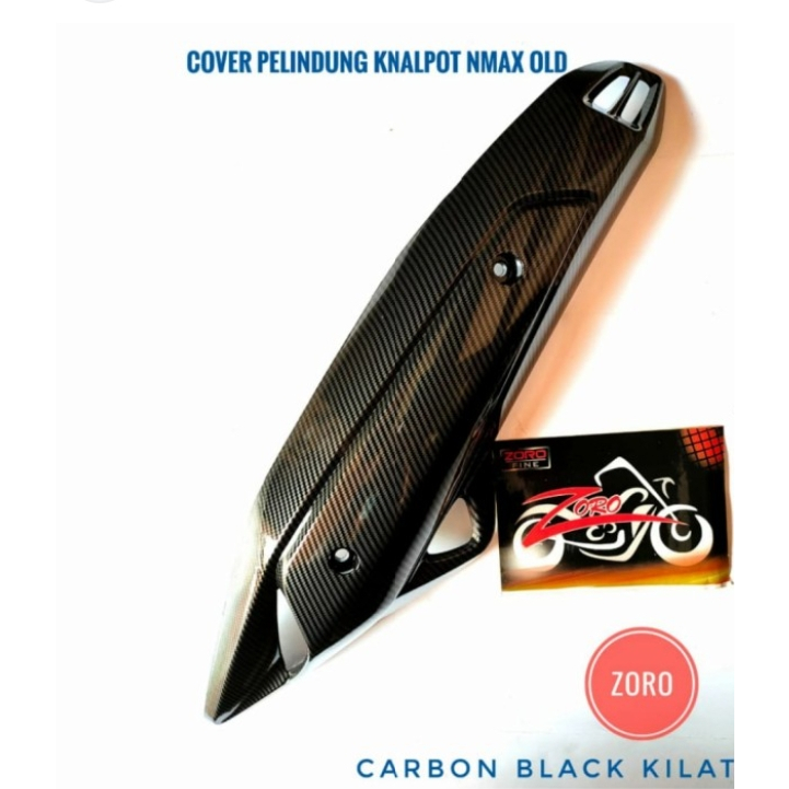 tutup knalpot nmax carbon/ tutup knalpot standar nmax