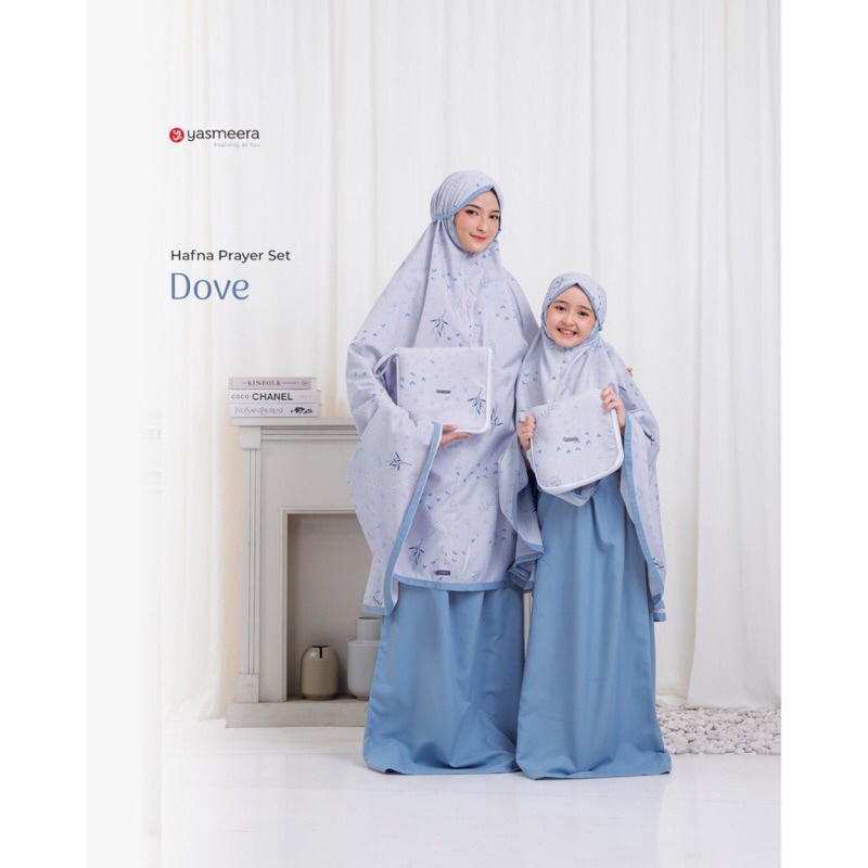 Mukena Yasmeera Hafna Dove Remaja