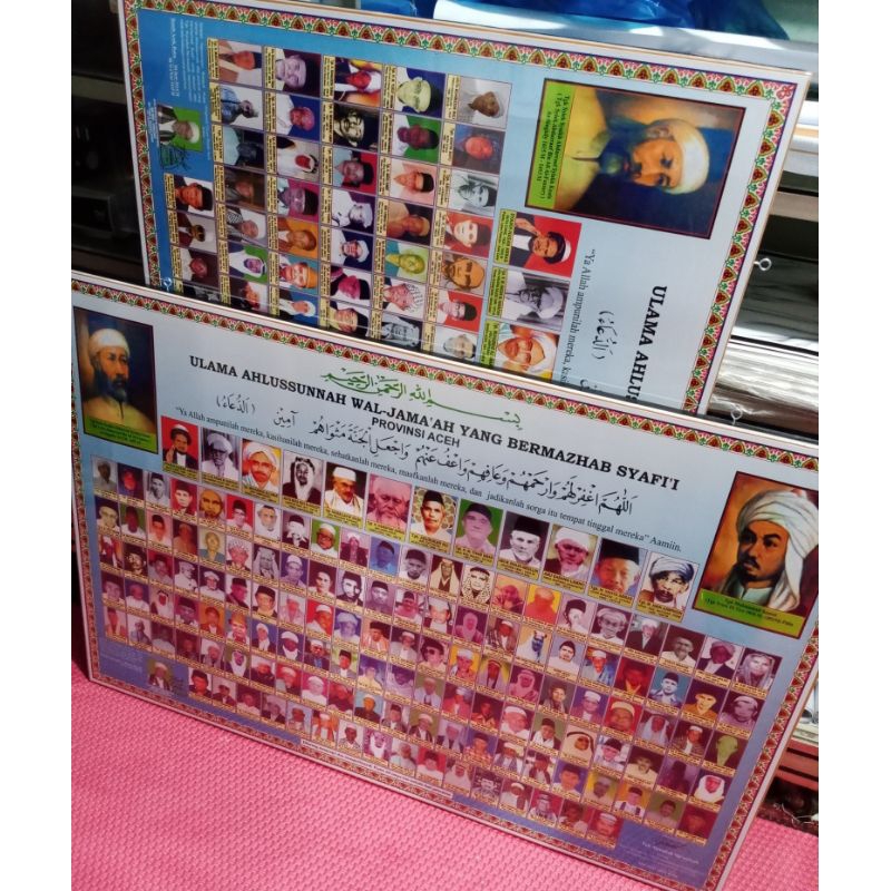POSTER ULAMA KHARISMATIK ACEH (UK. BESAR 100x70 cm)
