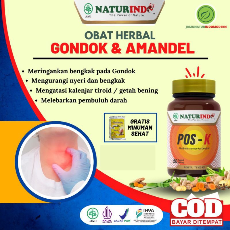 POS-K OBAT HERBAL GONDOK & AMANDEL