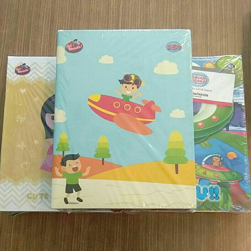 

Buku Tulis Sidu 58 Isi 10pcs/Pack