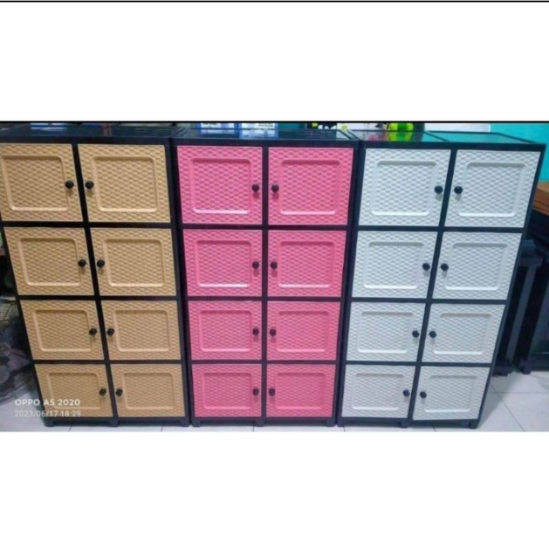 LEMARI LOKER / LEMARI PLASTIK  TABITHA CLICK / LEMARI LOKER PLASTIK