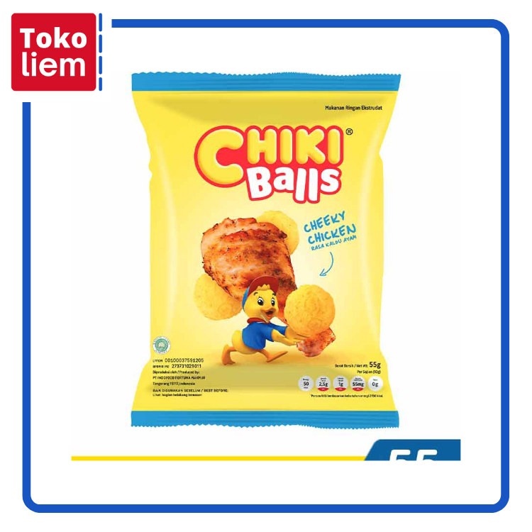 

Chiki Snack Balls Chicken 55G