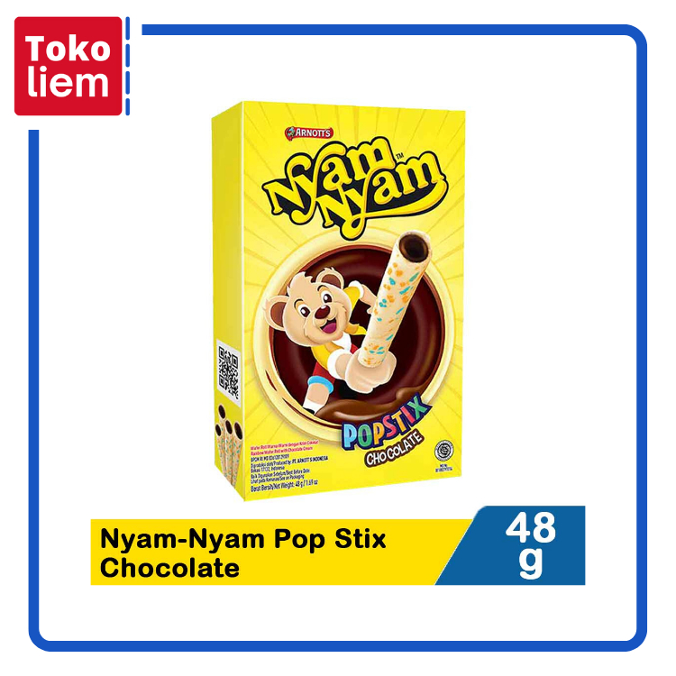 

Arnott's Nyam-Nyam Pop Stix Chocolate 48G