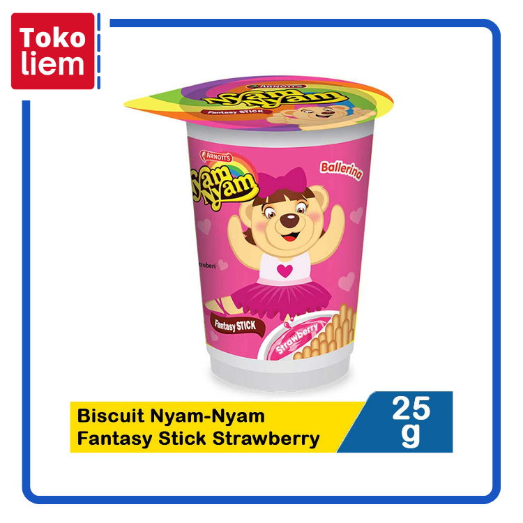 

Biscuit Nyam-Nyam Fantasy Stick Strawberry 25G