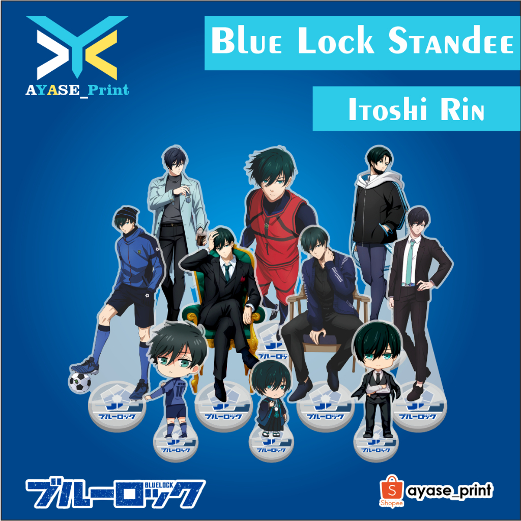 Standee Akrilik BLUE LOCK ITOSHI RIN