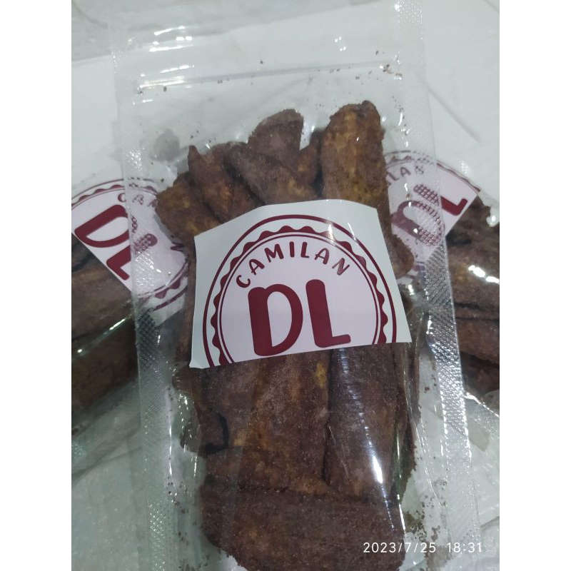 

KRIPIK / KERIPIK PISANG COKLAT PISCOK DENGAN COKLAT ASLI ENAK RENYAH