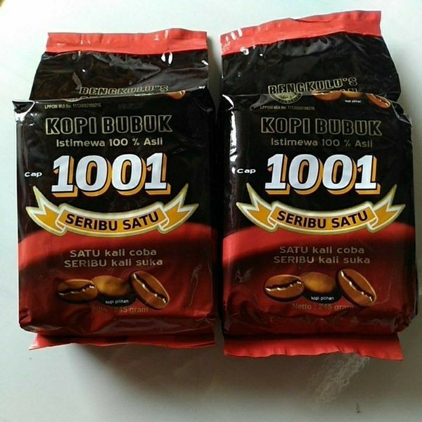 

Kopi Bubuk 1001 Bengkulu Sumatera Selatan