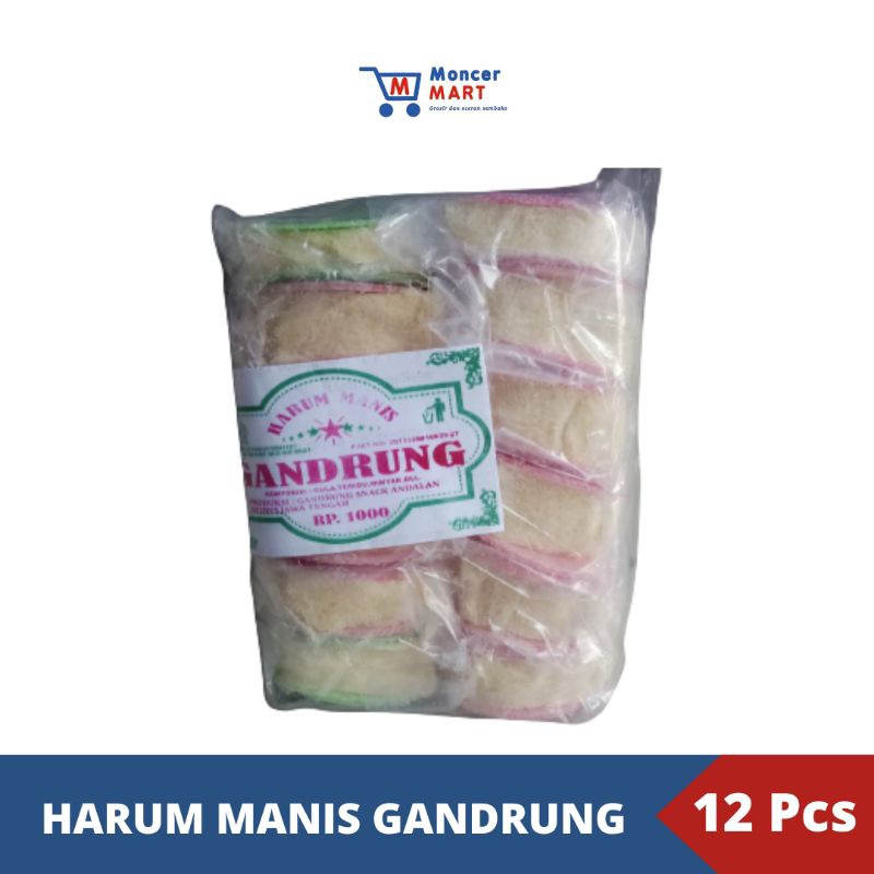 

Harum Manis Gandrung 12 Pcs | Rambut Nenek | Gulali Arum Manis