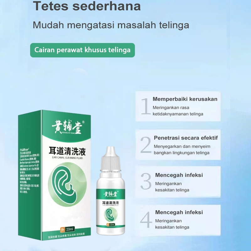 Obat tetes telinga obat telinga cairan pembersih telinga 20ml obat telinga berair telinga tuli permanen obat telinga bernanah obat telinga berair curek-berdengung