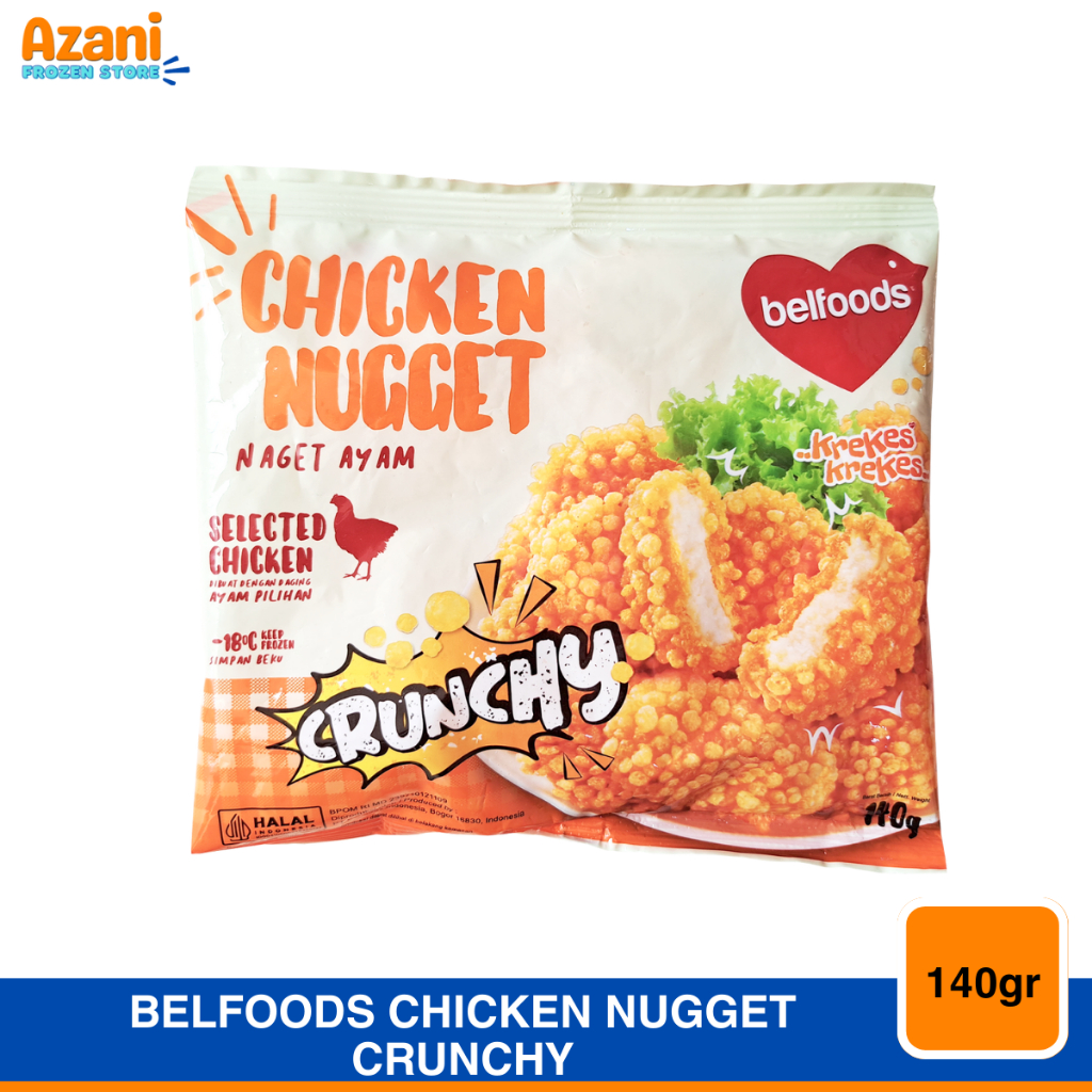 

Belfoods Chicken Nugget Crunchy 140gr