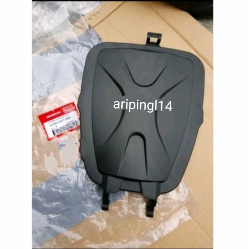 TUTUP BAGASI BEAT PERTAMA CARBU ORIGINAL AHM 81251 KVY 900