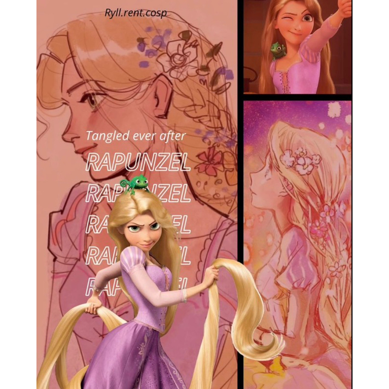 ( RENTAL ) Costume cosplay Rapunzel - Tangled Ever After (@Ryll.rent.cosp)