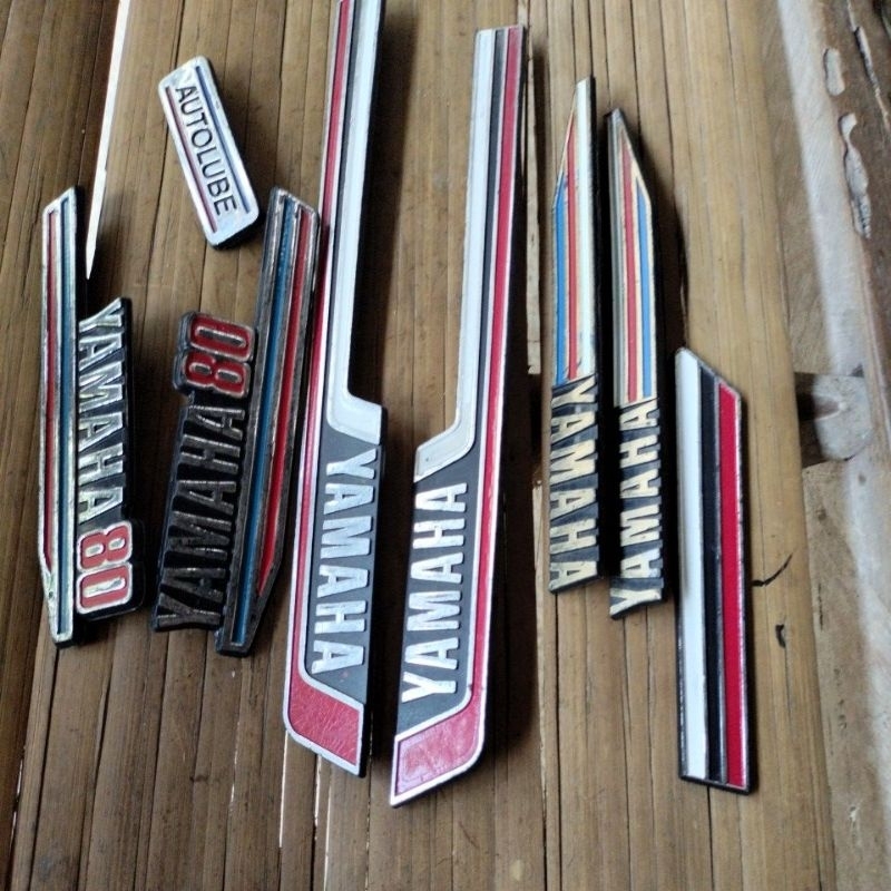 emblem logo yamaha v80 v80sdx